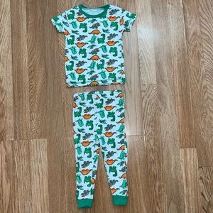 Dinosaur Printed Pajama Set NWOT